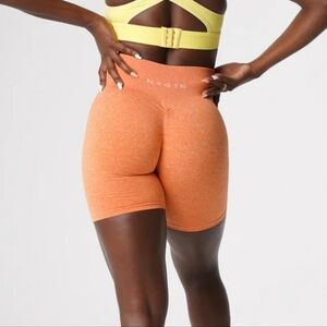 NVGTN Women's Bright Orange Athletic Shorts